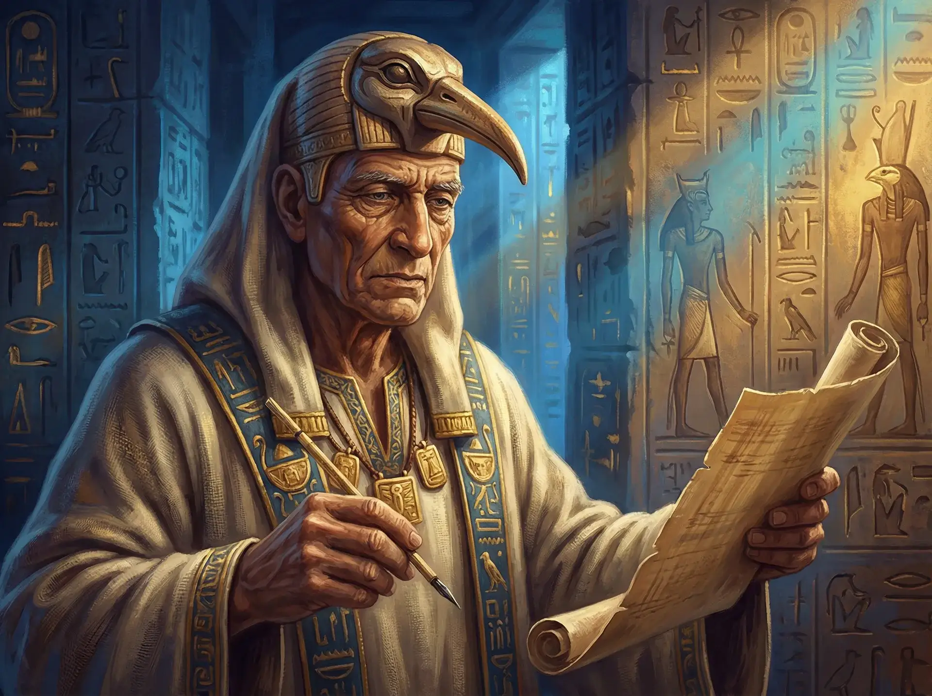 澳洲幸运5 - 大祭司智慧神托特